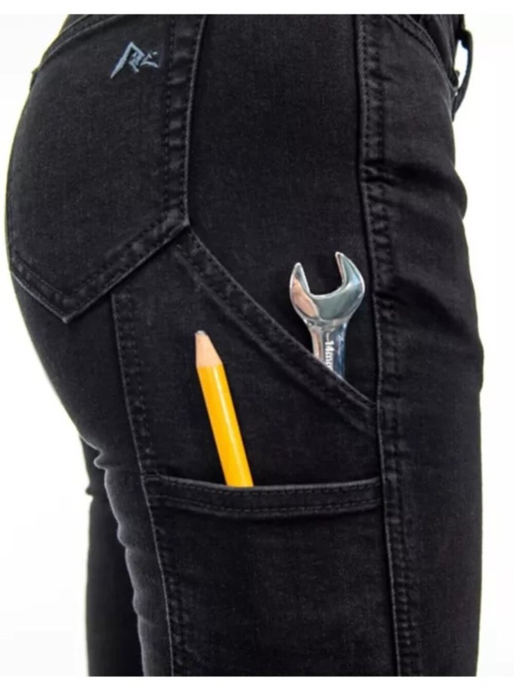 Ridgecut 24W midrise flex denim skinny jeans 5-pocket